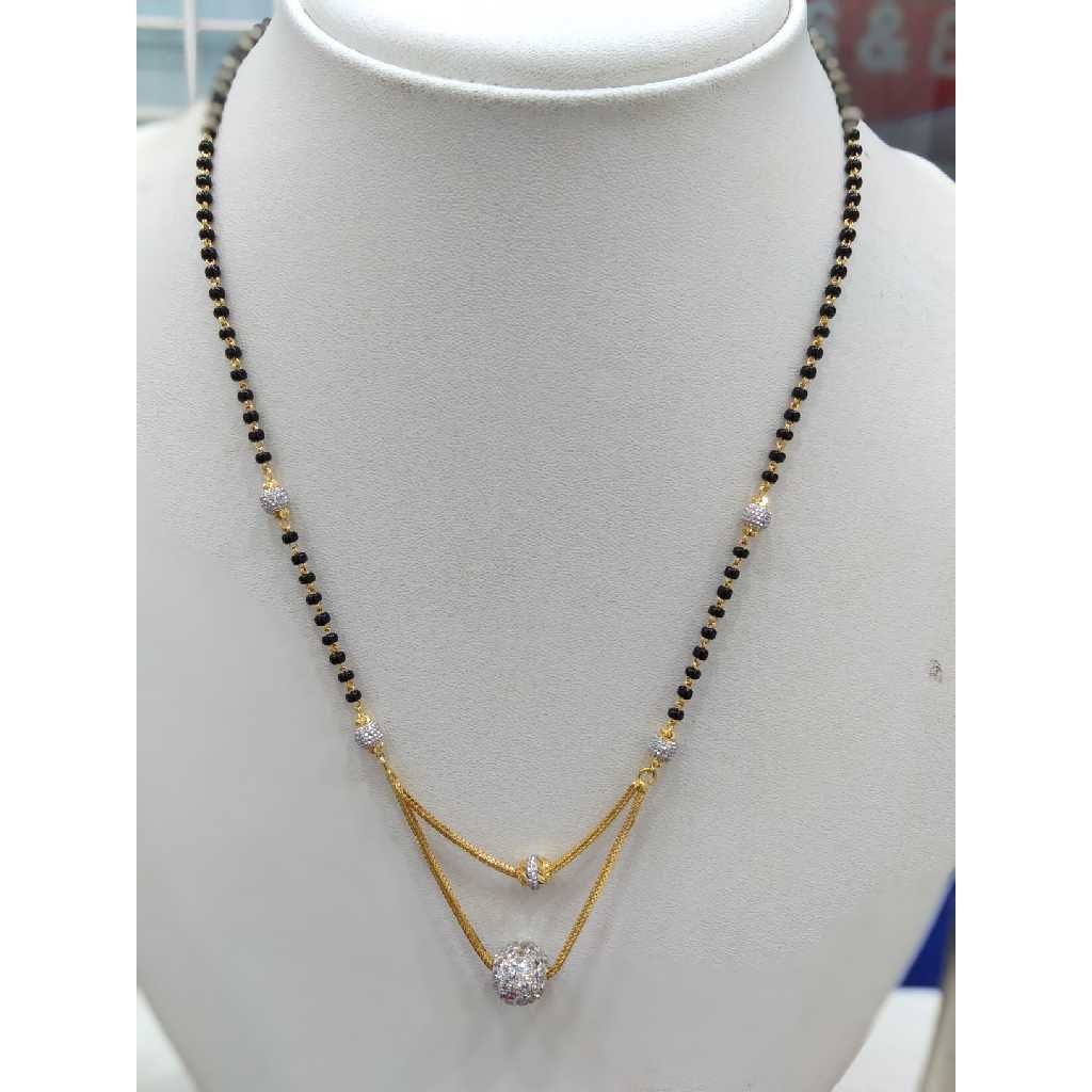 916 Gold Fancy Chain Mangalsurta RJ-M015