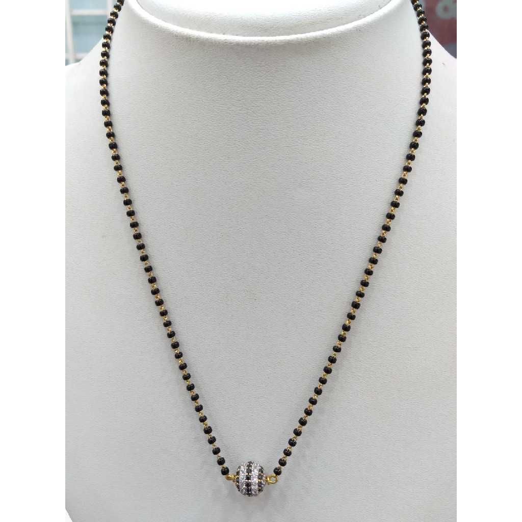 916 Gold Light weight mangalsutra rj-m014