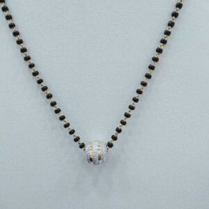 916 gold fancy Light weight mangalsutra rj-m012