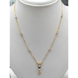 916 gold fancy Light weight chain mangalsutra rj-m008