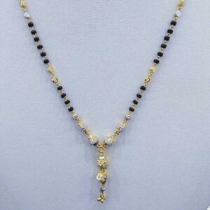 916 gold fancy Light weight mangalsutra rj-m007