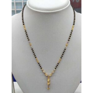 916 gold fancy Light weight mangalsutra rj-m007