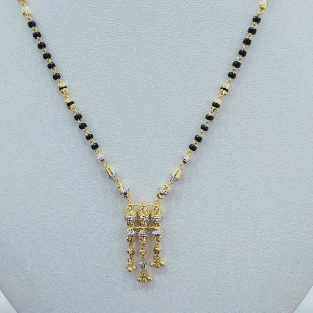 916 Gold Mangalsutra RJ-M006 - Image 2