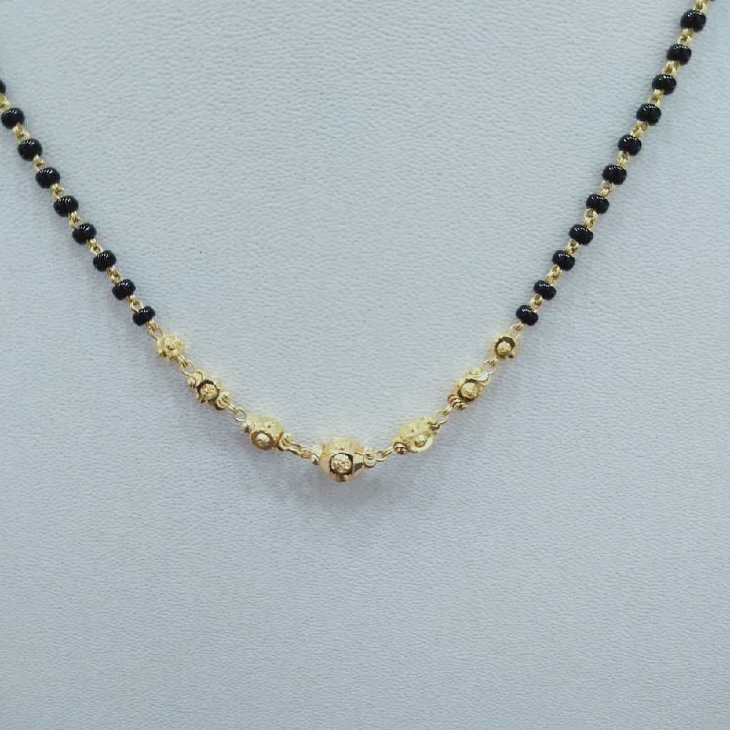 916 Gold Fancy Mangalsutra RJ-M005 - Image 2