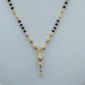 916 gold fancy Light weight Mangalsutra rj-m003