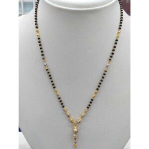 916 gold fancy Light weight Mangalsutra rj-m003