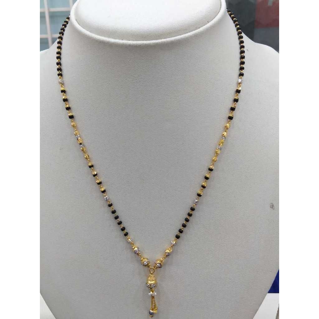 916 Gold Fancy Mangalsutra RJ-002