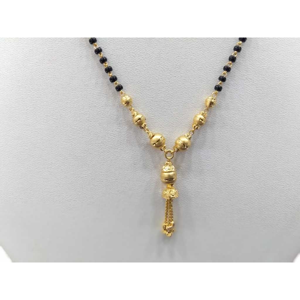 916 gold fancy Light weight mangalsutra rj-m001 - Image 2