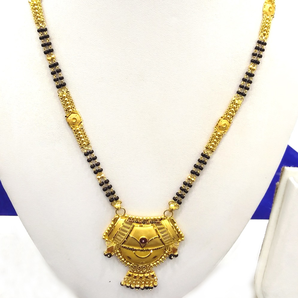 916 Gold Designer Mangalsutra RJ-M004