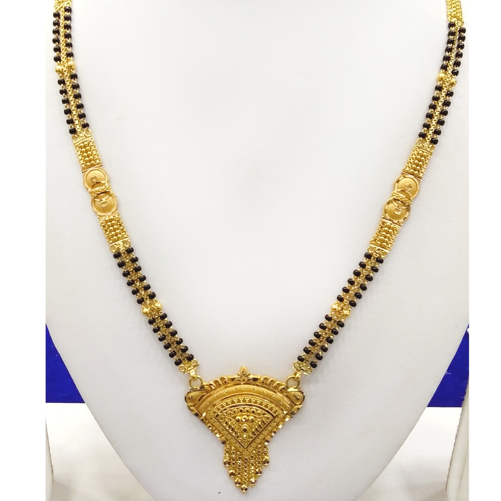 916 Gold Mani Moti Mangalsutra RJ-M003