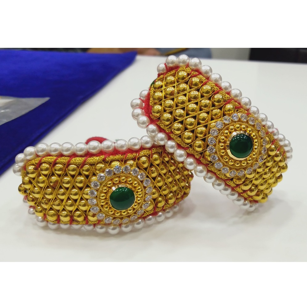 916 Gold Fancy Bajubandh Armlet