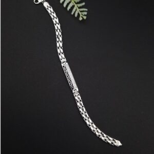 Sleek Sterling: High-Quality 925 Men's Bracelet