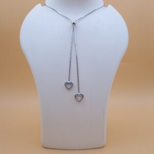 Fancy Silver Heart Dokiya