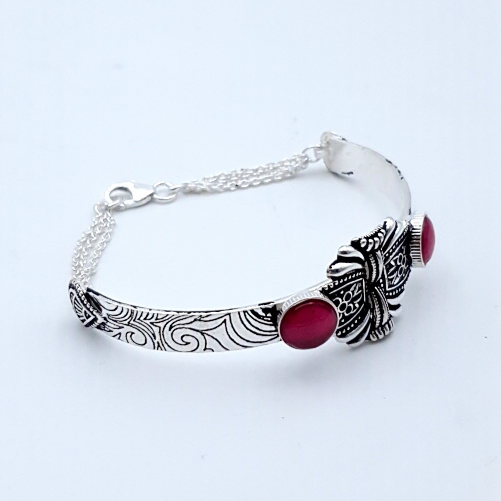 925 sterling silver elegant bracelet - Image 2