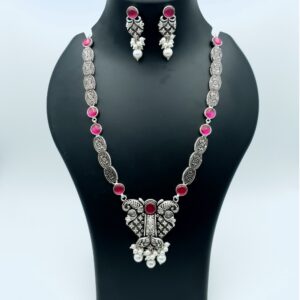 925 sterling silver pearl mala set