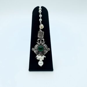 925 sterling silver dazzling hair chain