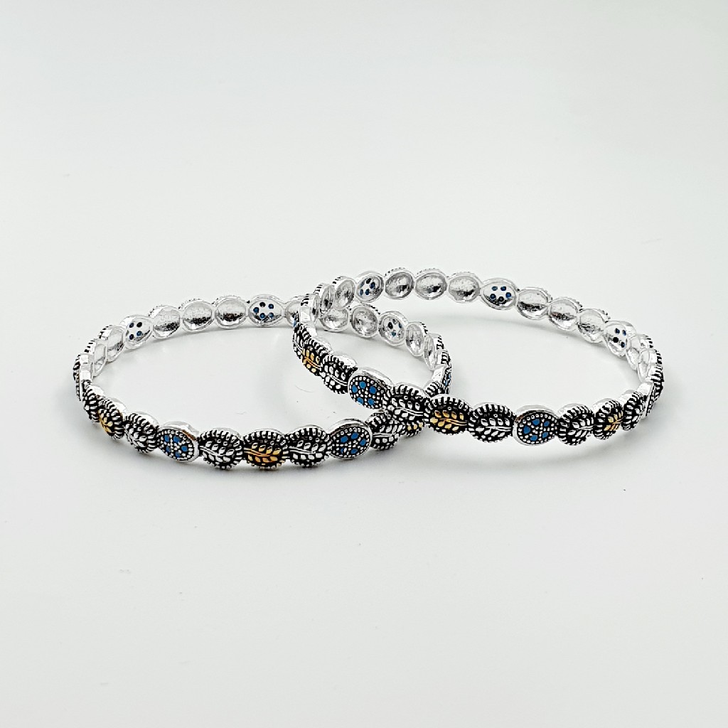 92.5 STERLING SILVER BANGLE SL B025 - Image 3