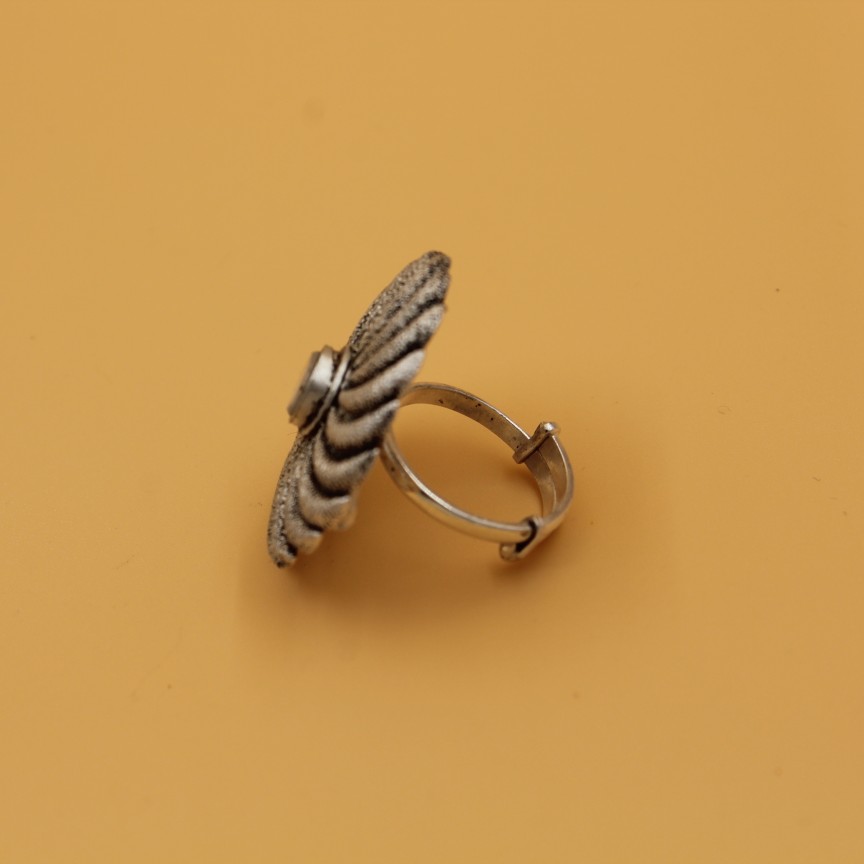 92.5 ANTIQUE SILVER RING SL R042 - Image 3