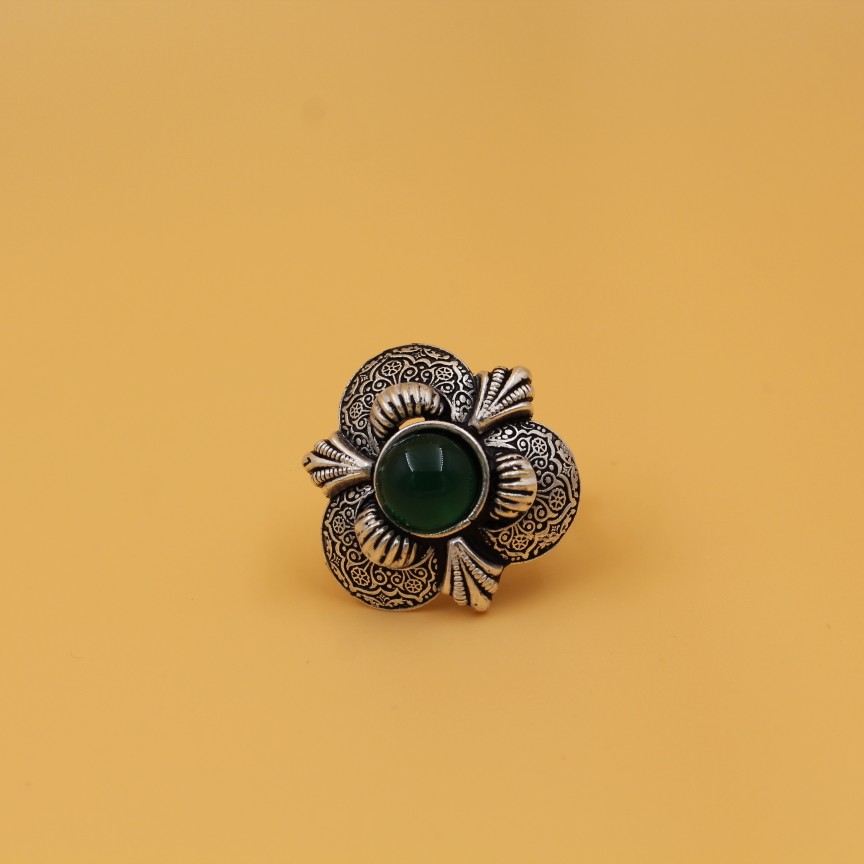92.5 ANTIQUE SILVER RING SL R030