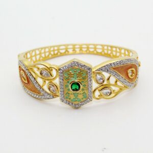 92.5 Silver Kundan Kada SL B017
