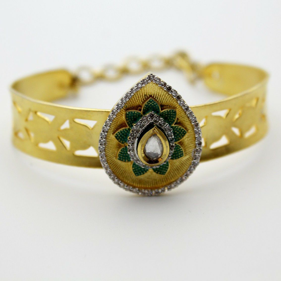 92.5 Fancy Kundan Kada SL B011 - Image 2