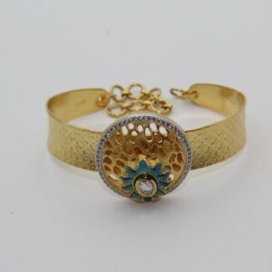 92.5 Silver Kundan Kada SL B004