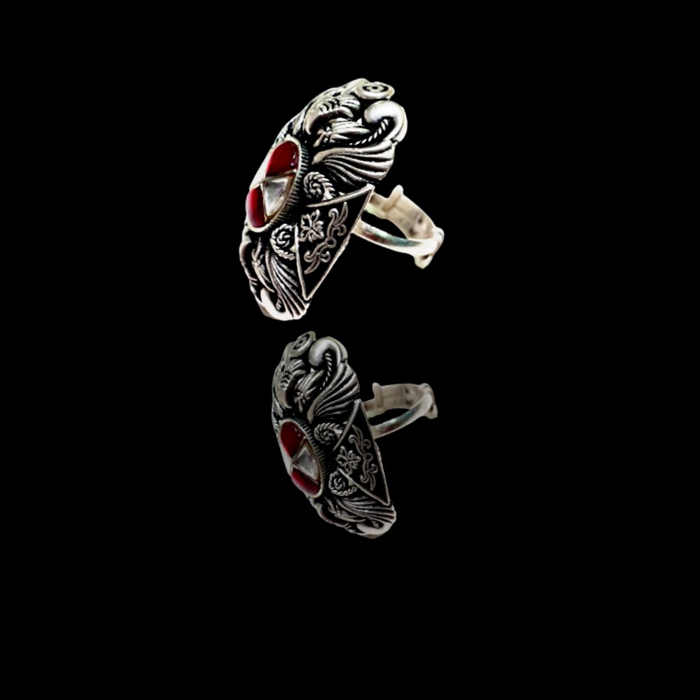 92.5 Sterling silver royal ring - Image 2