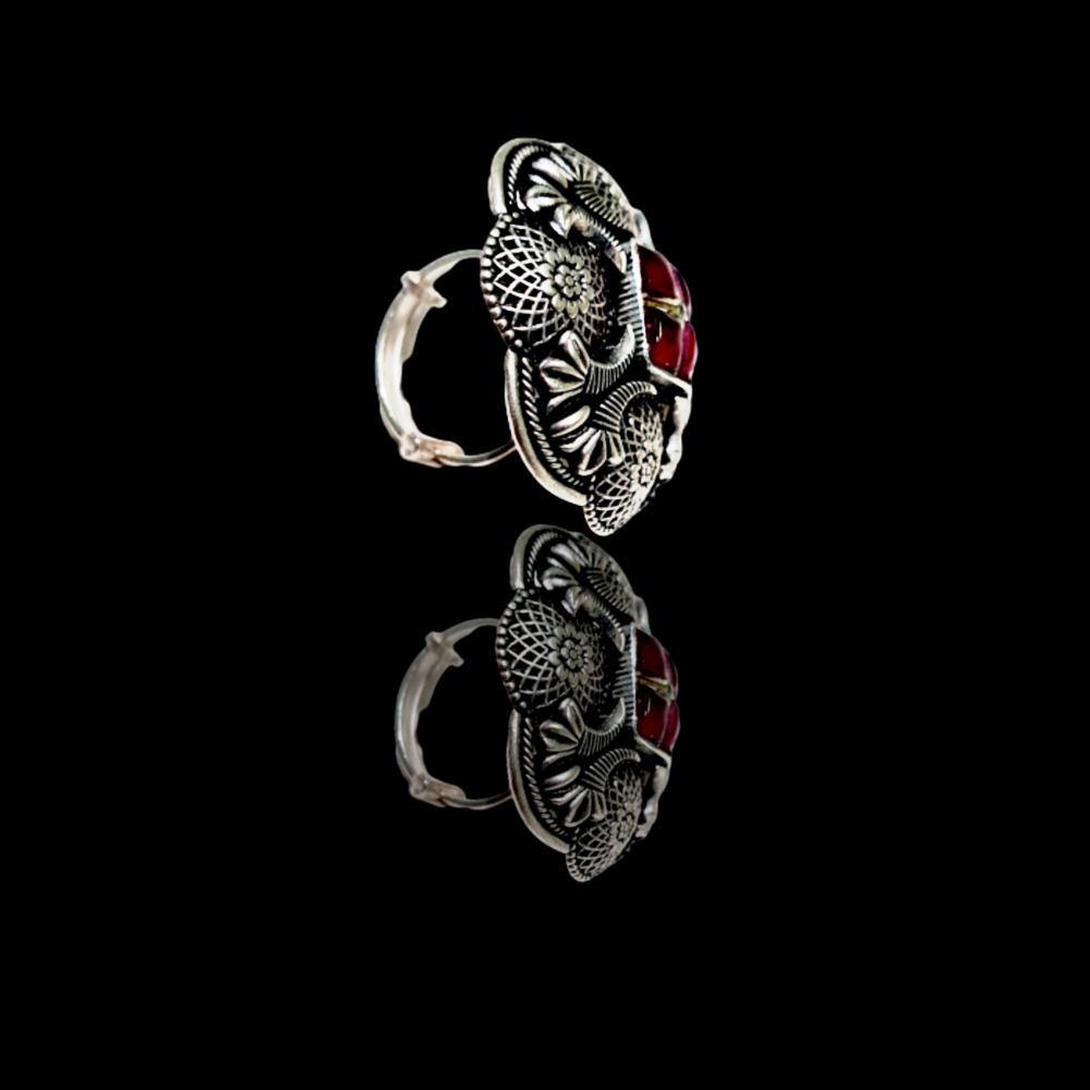 92.5 silver Padmavati ring - Image 2