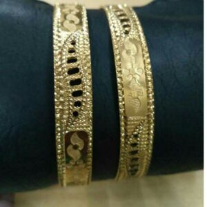 22K / 916 Gold Yellow Ladies CNC Bangle