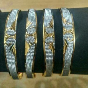 22kt Gold CNC Ladies Classic Bangle