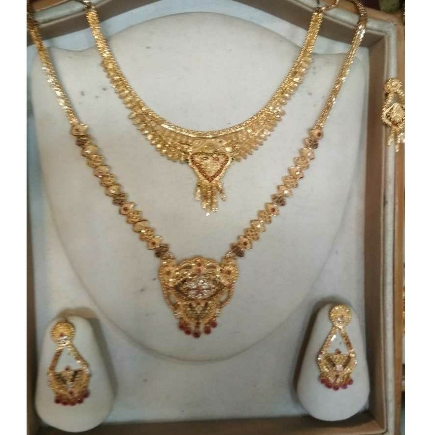Copper Ladies Indian Ethical Rajwadi Necklace Set