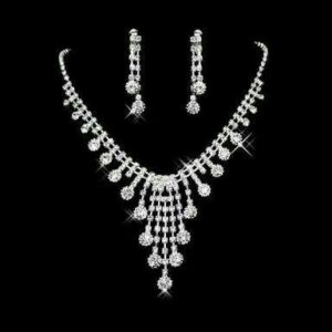 Silver Necklace Set