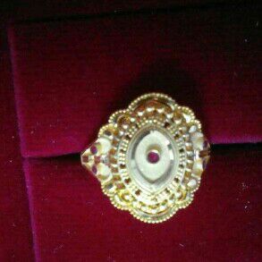 22KT Handmade Gold Ladies Ring