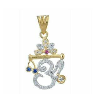 916 Gold Diamond Pendats Godes