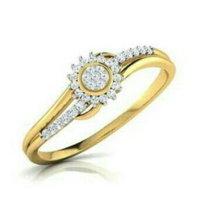 916 Fancy Gold Ladies Ring