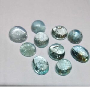 100ct oval sky-blue aquamarine