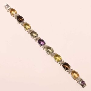 925 Silver Diamond Bracelet