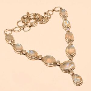 Designer Silver Diamond Necklace