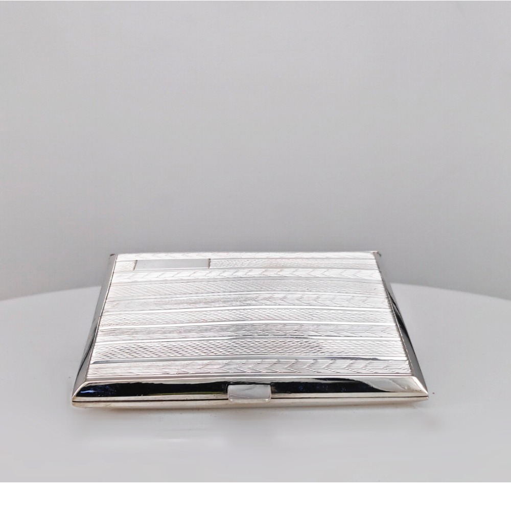 Silver Cigarate Case
