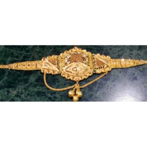 916 Gold Meenakari ladies Locket