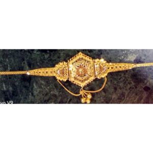 916 Gold Meenakari ladies Locket