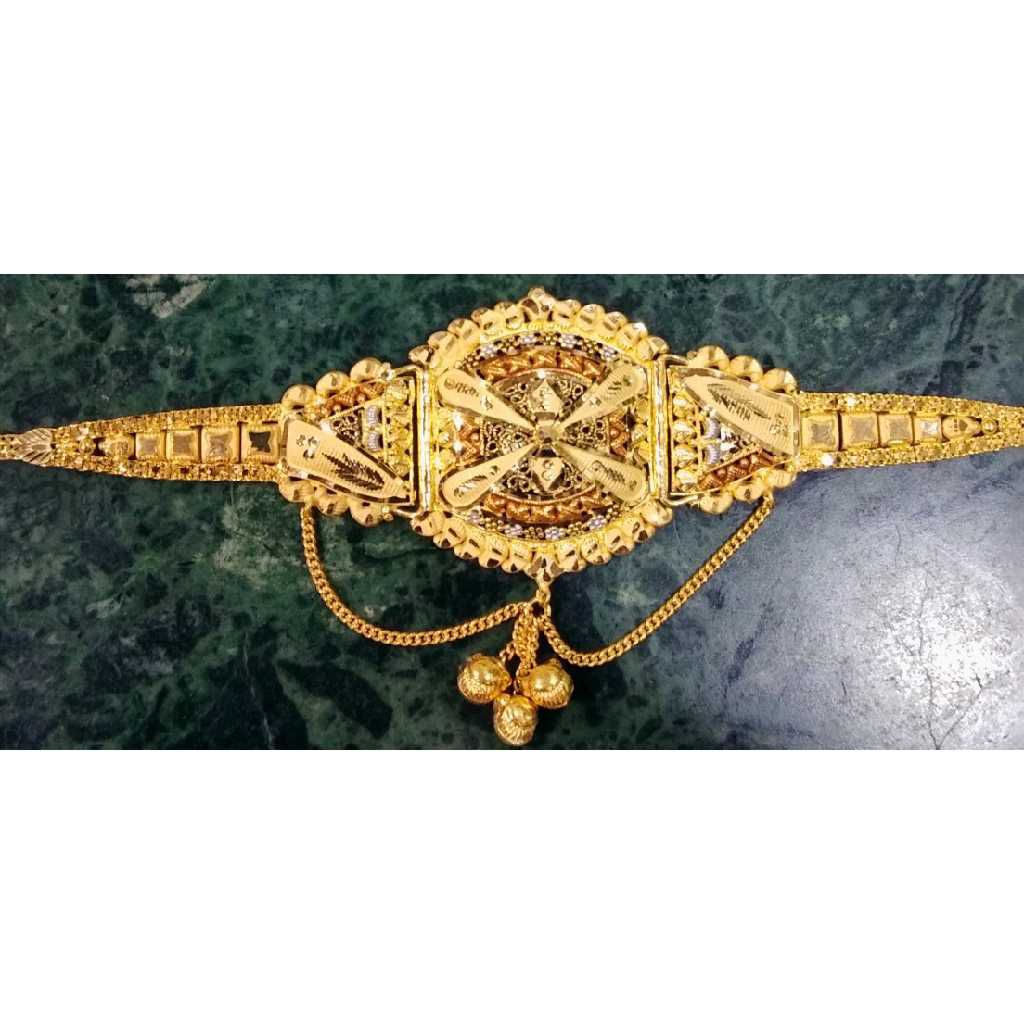 916 Gold Meenakari ladies Locket