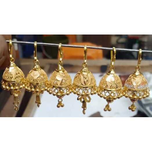 916 Gold Stylish Jhumka