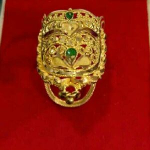 18Kt Gold Ladies Ghoda Ring