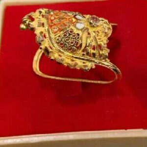 18Kt Gold Ladies Ghoda Ring
