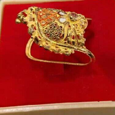 18Kt Gold Ladies Ghoda Ring - Image 2