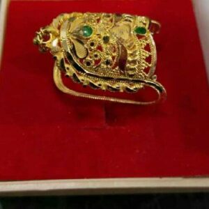 18Kt Gold Ladies Ghoda Ring