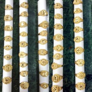 916 Gold Attractive Gents Ring