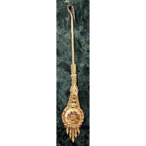 916 Hallmarked Fancy Gold Tikka
