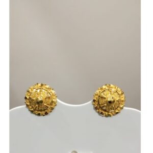 18kt Gold Gol Ladies earring